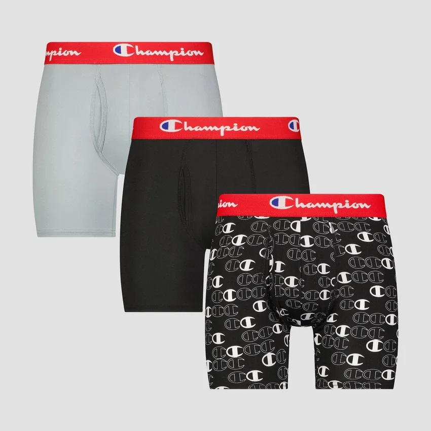 3-pak Performance Boxer Briefs