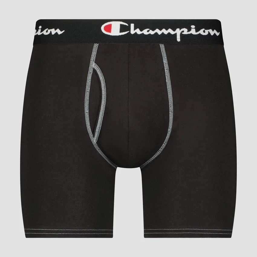 4-pak bomuldsboxershorts med stretch