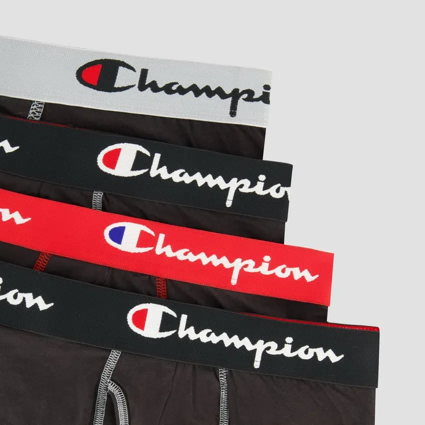 4-pak bomuldsboxershorts med stretch
