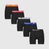 5-pak bomuldsboxershorts med stretch
