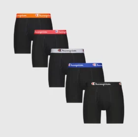 5-pak bomuldsboxershorts med stretch
