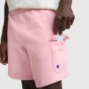 8" fleece-cargoshorts, C Logo