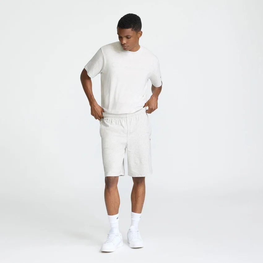 9" lette loungeshorts med C Logo-patch