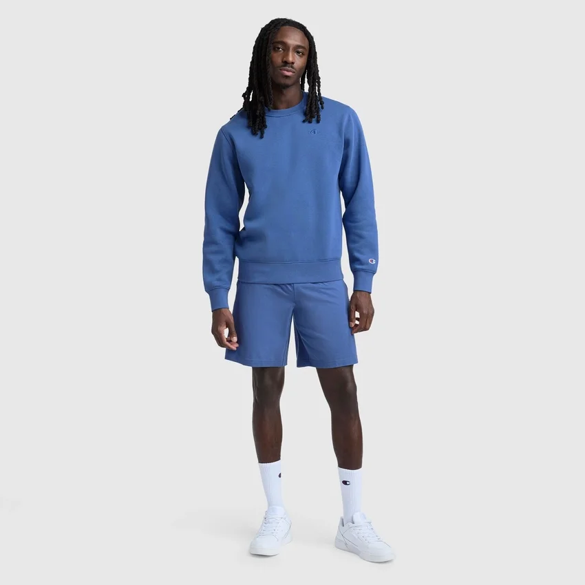 9" lette loungeshorts med C Logo-patch