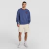 9" moderne retro-vaskede Shorts, C Logo