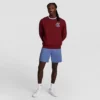 9" moderne retro-vaskede Shorts, C Logo