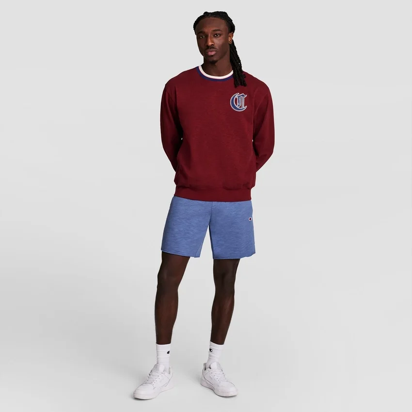 9" moderne retro-vaskede Shorts, C Logo