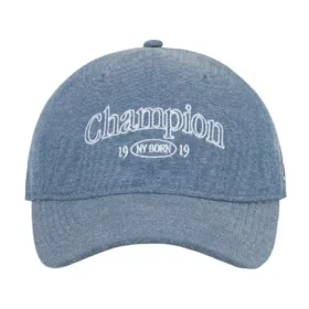 Chambray-kasket med justerbar størrelse