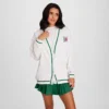 Country Club Cardigan, broderet blomster-”C”-logo