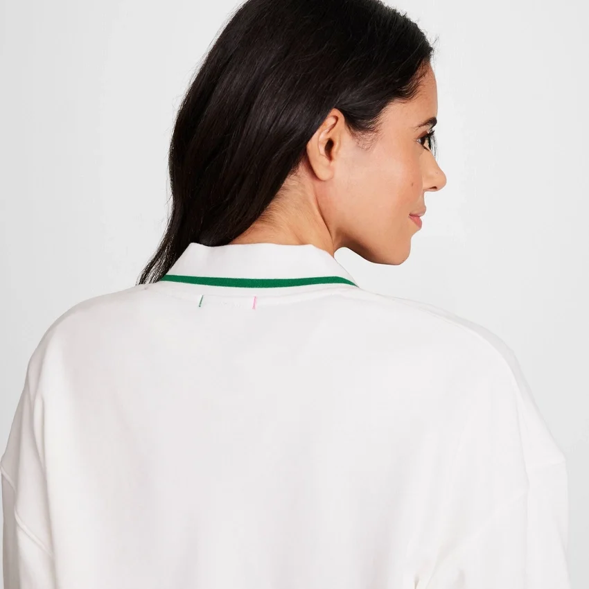 Country Club Cardigan, broderet blomster-”C”-logo