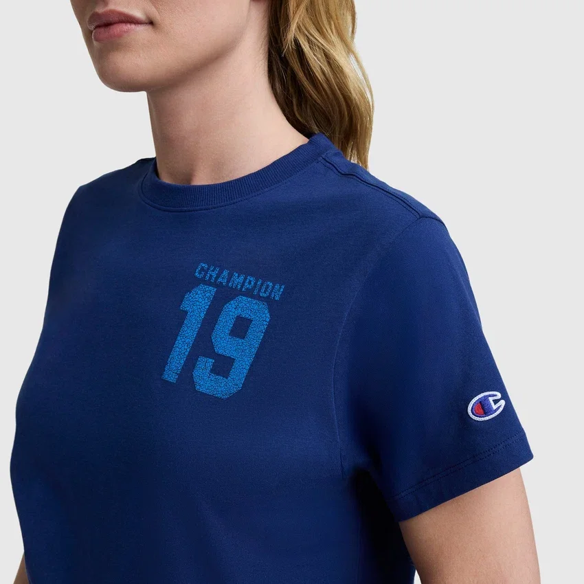 Grid Iron '19 T-shirt med grafisk print, C Logo