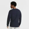 Klassisk grafisk langærmet T-shirt, Script Logo