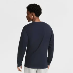 Klassisk grafisk langærmet T-shirt, Script Logo