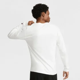 Klassisk langærmet T-shirt, broderet C Logo
