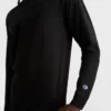 Klassisk langærmet T-shirt, broderet C Logo