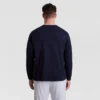 Klassisk langærmet T-shirt, broderet C Logo – Big & Tall