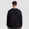 Klassisk langærmet T-shirt, broderet C Logo – Big & Tall