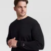 Klassisk langærmet T-shirt, broderet C Logo – Big & Tall