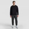 Klassisk langærmet T-shirt, broderet C Logo – Big & Tall