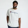 Klassisk T-shirt med grafisk motiv, Script Logo – Big & Tall