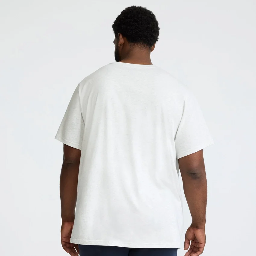Klassisk T-shirt med grafisk motiv, Script Logo – Big & Tall