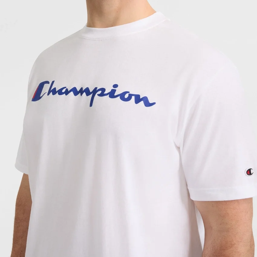 Klassisk T-shirt med grafisk motiv, Script Logo – Big & Tall