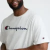 Klassisk T-shirt med grafisk motiv, Script Logo – Big & Tall