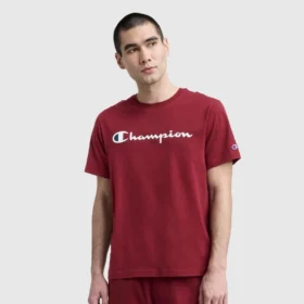 Klassisk T-shirt med grafisk print, Script Logo