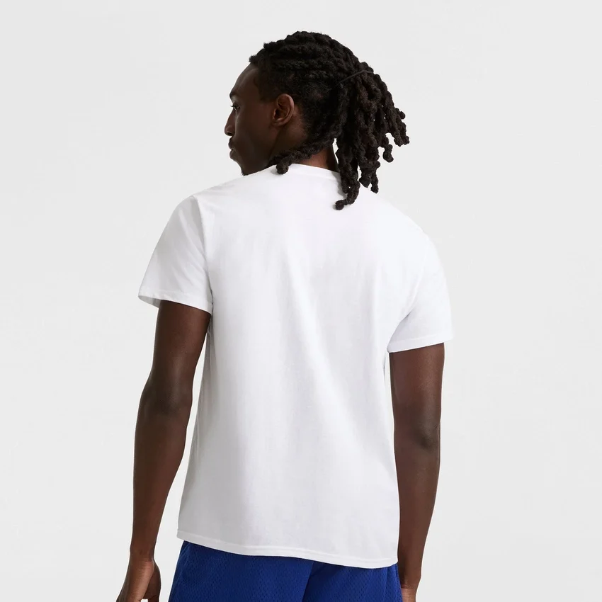 Klassisk T-shirt med grafisk print, Script Logo