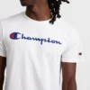 Klassisk T-shirt med grafisk print, Script Logo