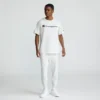Klassisk T-shirt med grafisk print, Script Logo