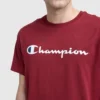 Klassisk T-shirt med grafisk print, Script Logo