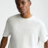 Klassisk T-shirt med grafisk print, ton-i-ton-Script Logo