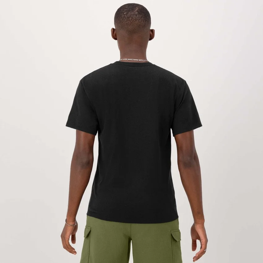 Klassisk T-shirt med grafisk print, ton-i-ton-Script Logo