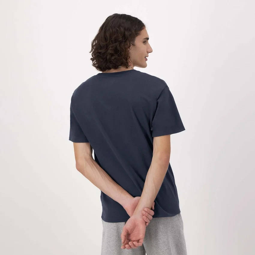 Klassisk T-shirt med grafisk print, ton-i-ton-Script Logo