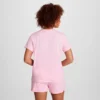 Klassisk T-shirt, ton-i-ton-skrift på venstre bryst