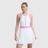 Match Point-tenniskjole, broderet Script Logo