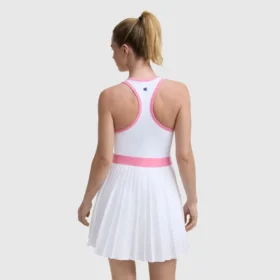Match Point-tenniskjole, broderet Script Logo