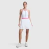Match Point-tenniskjole, broderet Script Logo