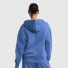 Powerblend Fleece-hættetrøje med lynlås, C Logo