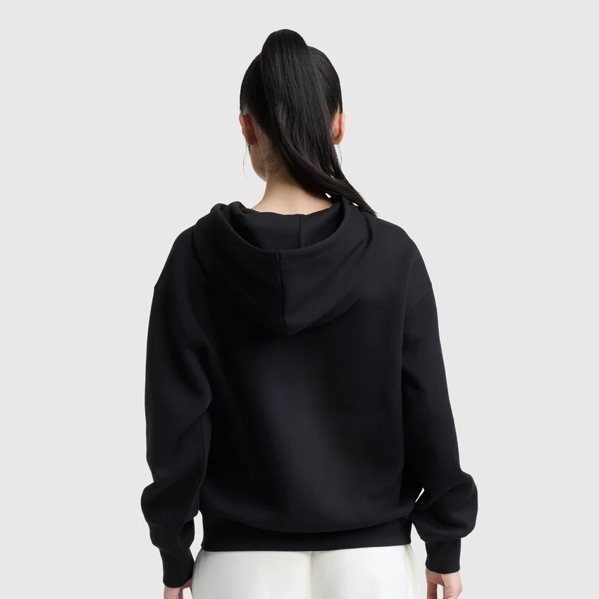 Powerblend Fleece-hættetrøje med lynlås, C Logo