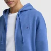 Powerblend Fleece-hættetrøje med lynlås, C Logo