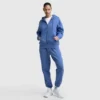 Powerblend Fleece-hættetrøje med lynlås, C Logo