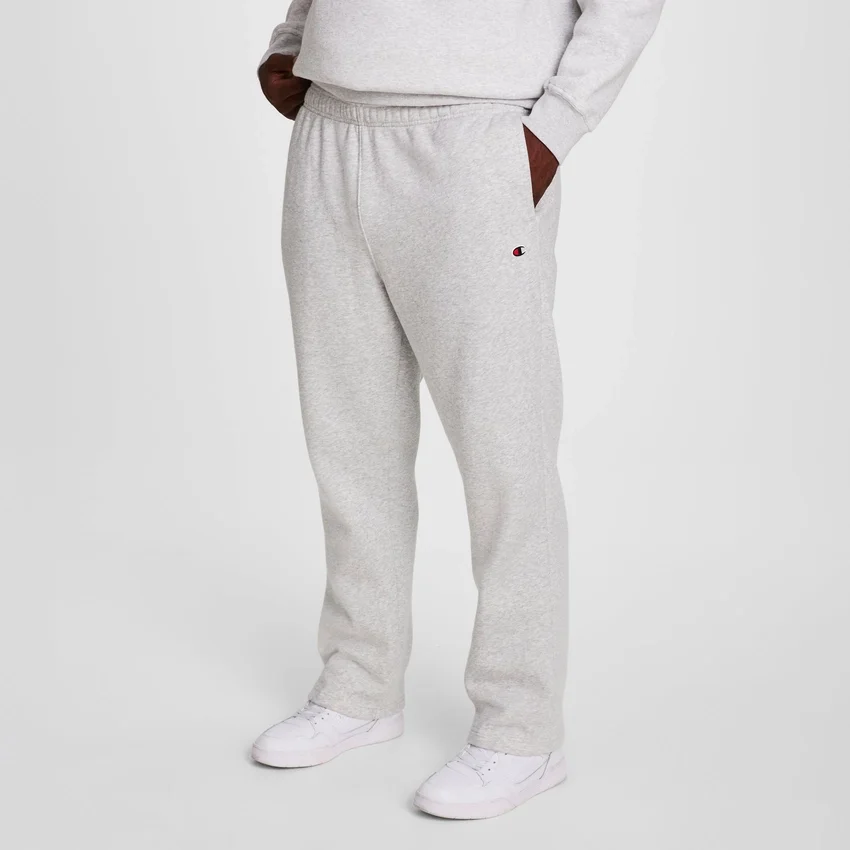 Powerblend-joggingbukser, åben kant, C Logo – Big & Tall