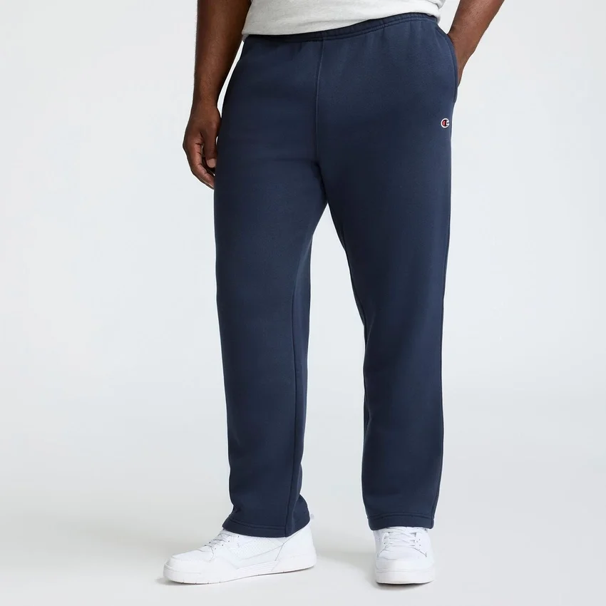 Powerblend-joggingbukser, åben kant, C Logo – Big & Tall