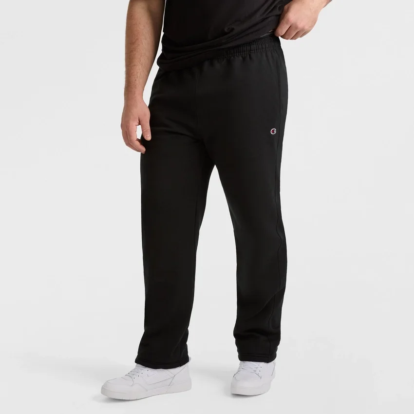Powerblend-joggingbukser, åben kant, C Logo – Big & Tall