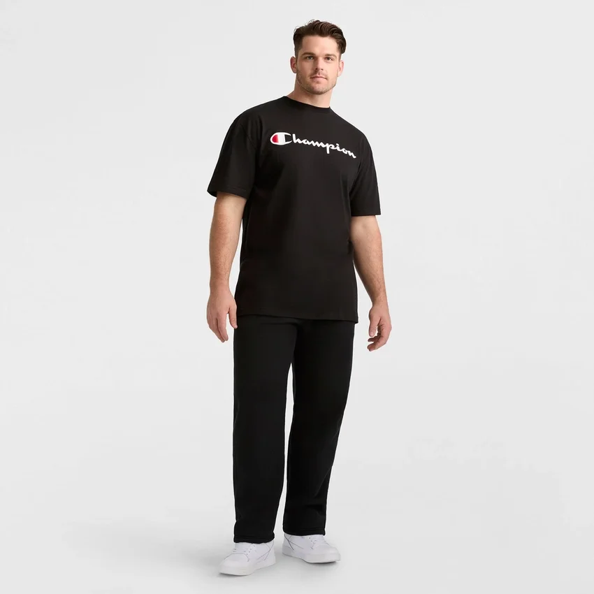 Powerblend-joggingbukser, åben kant, C Logo – Big & Tall