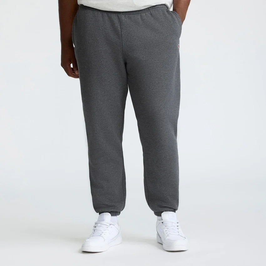 Powerblend-joggingbukser, snørede ben, C Logo – Big & Tall