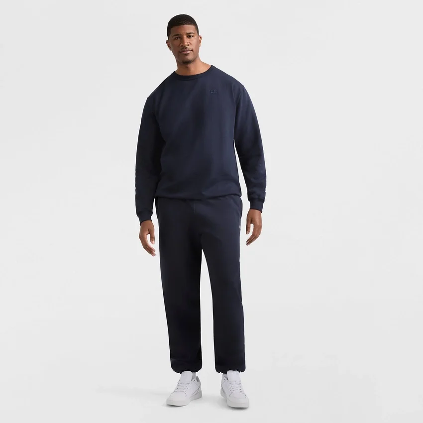 Powerblend-joggingbukser, snørede ben, C Logo – Big & Tall