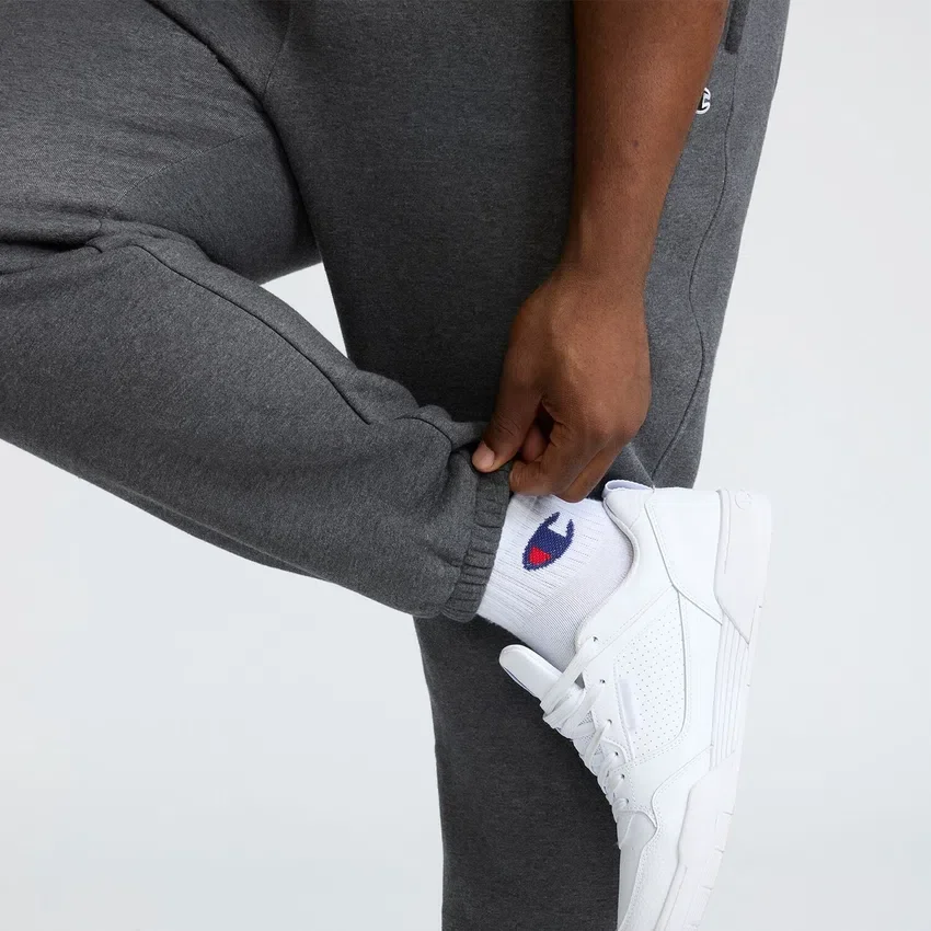 Powerblend-joggingbukser, snørede ben, C Logo – Big & Tall